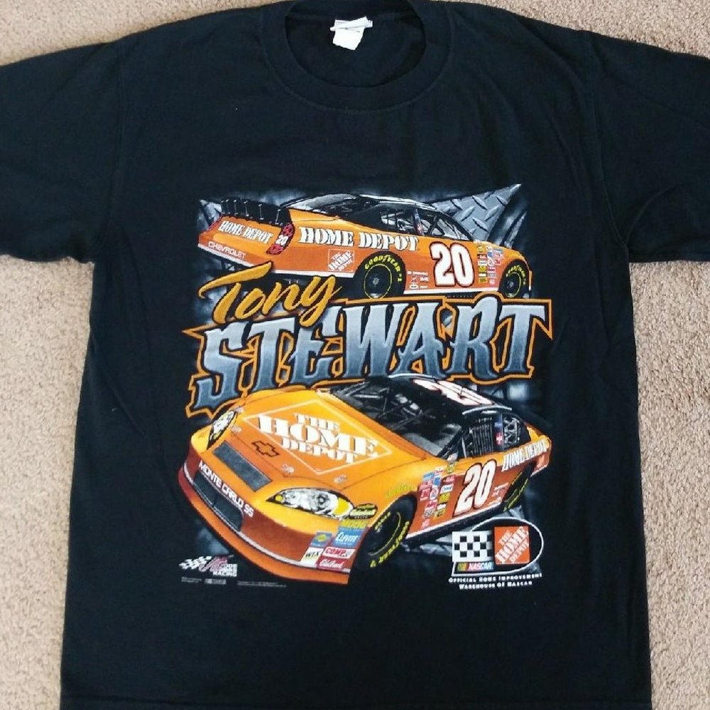 Nascar Chase Tony Stewart Graphic T-Shirt, Size M